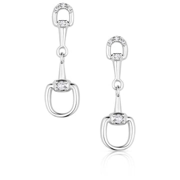 Montana Silversmiths Enjoy the Ride Earrings